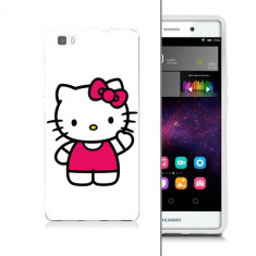 Husa Huawei Ascend P8 Lite Silicon Gel Tpu Model Hello Kitty foto