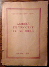 Viorica Bociort Stanescu - Modele de tricotat cu andrele foto