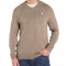 Pulover V-Neck US Polo Assn Tobacco