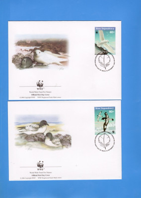 FDC WWF SET COMPLECT ROSS DEPENDENCY PASARI 1997 foto