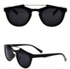 Ochelari de Soare Retro Unisex Design Fashion Plastic Auriu Damă Bărbați