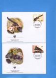 FDC WWF SET COMPLECT LESOTHO PASARI 2004