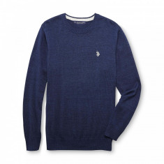 Pulover US Polo Assn Crew Neck Blue foto