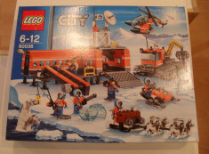 Vand Lego City 60036 Arctic Base Camp, original, nou sigilat, 733 piese,6-12 ani foto