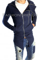 Hanorac tip ZARA fashion bleumarin - hanorac barbati - cod produs: 5184 foto