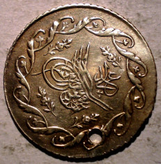 A.010 TURCIA MAHMUD II CEDID MAHMUDIYE 1223/27/1834 AUR 1,52g/20mm foto