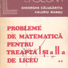 GHEORGHE CALUGARITA - PROBLEME DE MATEM. PENTRU TR. I SI A II-A DE LICEU (VOL 2)