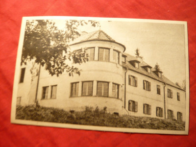 Ilustrata - Bazna-Sanatoriu Balnear judet Sibiu- circulat 1956 foto