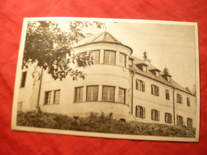 Ilustrata - Bazna-Sanatoriu Balnear judet Sibiu- circulat 1956