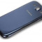 Pachet Capac spate Samsung Galaxy S3 mini i8190 original albastru + folie sticla