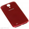 Pachet Capac spate Samsung Galaxy S4 i9505 original rosu albastru + folie sticla