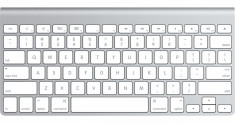 Apple tastatura wireless originala MC184LL/A bluetooth layout us foto