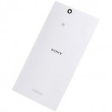 Capac spate SONY XPERIA Z original alb negru