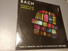 Bach - Magnificat Cantata nr 142 - Kurt Redel (Electrecord ) - VINIL/IMPECABIL foto