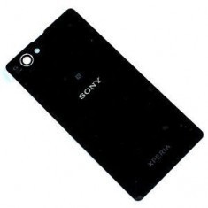 Capac spate SONY XPERIA Z1 mini original alb negru foto