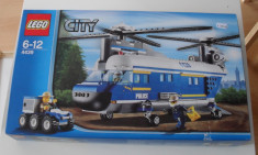 Vand Lego City-4439-Heavy-Lift Helicopter, original, sigilat, 393piese, 6-12ani foto