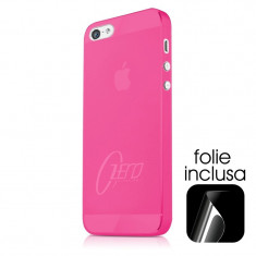 Carcasa iPhone SE/5S IT Skins Zero.3 Roz 0.3 mm (folie inclusa) foto