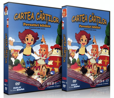 Colectie Cartea Cartilor - Povestiri Biblice - 13 DVD Dublat Limba Romana foto