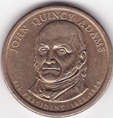 SUA 1 dolar J. Quincy Adams foto