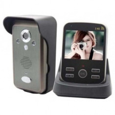 Video interfon wireless Kivos KDB301 cu senzor de prezenta foto
