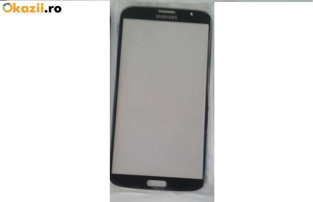 Geam Samsung Galaxy Mega 6.3 I9200 alb negru ecran