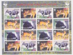 LIBERIA 2005 WWF ANTILOPE foto