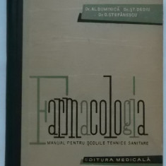 Al. Duminica, s.a. - Farmacologia, manual