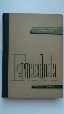 Al. Duminica, s.a. - Farmacologia, manual foto