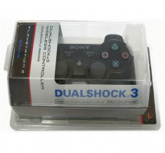 maneta controller joystick sony ps3 dualshok 3 sixaxis-noi foto