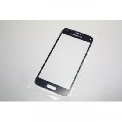 Pachet Geam + baterie Samsung S5 mini G800F gold albastru touchscreen ecran foto