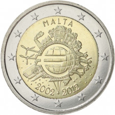 MALTA 2 euro comemorativa 2012 TYE, UNC