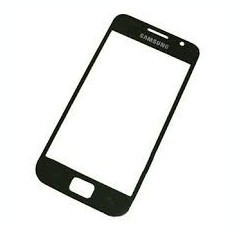 Pachet Geam + folie sticla Samsung Galaxy i9000 alb negru touchscreen ecran foto