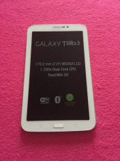 Samsung Galaxy Tab 3 7.0 T211 = 4G + Wi-Fi = White/ALB = NOUA foto