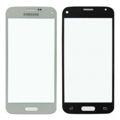 Pachet Geam + baterie Samsung Galaxy S5 SM-G900F alb negru touchscreen ecran