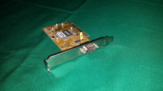 Placa PCI serial foto