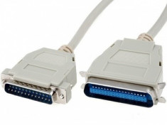 Cablu de date paralel pentru imprimanta DB25 tata la C36 tata (Centronics) foto
