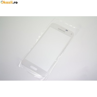 Geam Samsung Galaxy S5 mini G800F alb negru touchscreen ecran foto