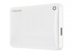 Hard disk extern Toshiba Canvio Connect II, 1 TB, 2.5 inch, USB 3.0, alb foto