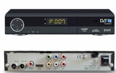 Tuner digital DVB-T2 receptor terestru H.264 / MPEG4 pentru TV foto