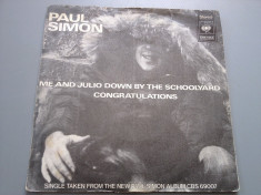 Paul Simon - 7&amp;quot; , Single - 45 RPM (CBS rec /Holland ) - VINIL foto