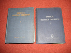 Manualul inginerului constructor (2 volume) foto