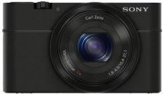 Aparat foto digital Sony Cyber-shot RX100, 20.2MP, 3.6x zoom optic, negru foto