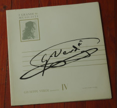 Disc vinil ( vinyl , pick-up ) - Giuseppe Verdi !!!!!!!!! foto