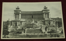 carte postala - Roma Monumentul Victor Emanuel II / V. Emmanuel II - necirculata foto