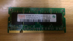 Ram Laptop hynix DDR2 512Mb PC2-3200S HYMP564S64P6-E3 foto