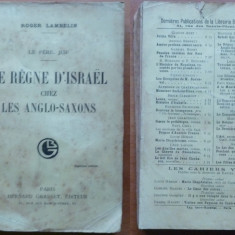 Roger Lambelin , Pericolul evreiesc ; Domnia lui Israel la anglo - saxoni , 1921