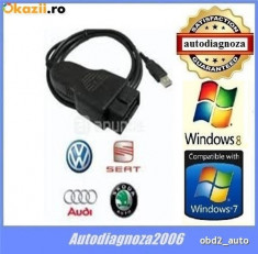 Interfata diagnoza auto tester VAG.COM VCDS 12.12 ~ Audi Seat Skoda VW - WIN 8 foto