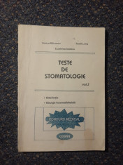 [Educativ] V. Milicescu, T. Lung - Teste de Stomatologie - Vol. 3 - Ed. Cerma foto