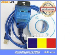 Interfata diagnoza auto K-line , tester Fiat - ECU SCAN lb. RO Linea Albea Punto foto