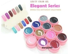 Set 12 Geluri UV Gel Color Canni - Seria Elegant foto